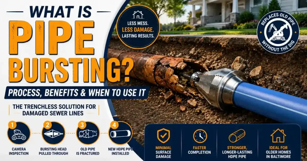 what is pipe bursting