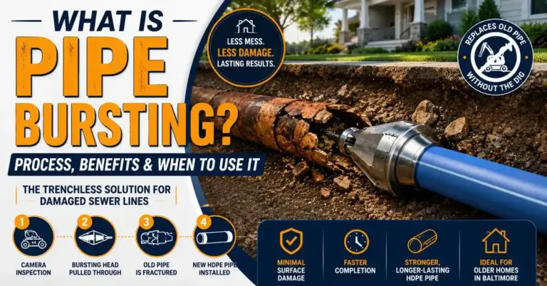 What Is Pipe Bursting and When Is It the Right Call for Your Sewer Line?